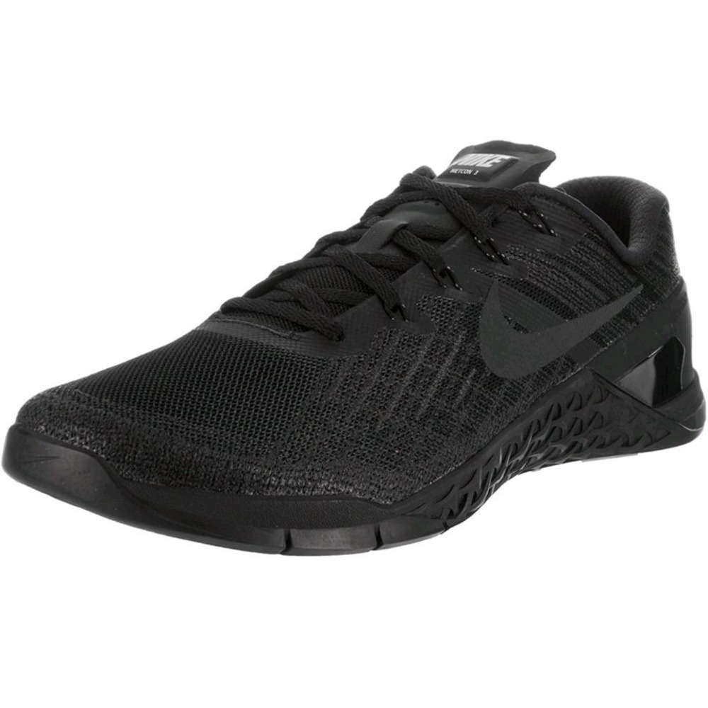 Nike Metcon 1 Black Training Shoes Mens 10 CrossFit Gym Workout Sneakers - Picture 1 of 1